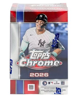 2026 Topps Chrome Baseball Value Box