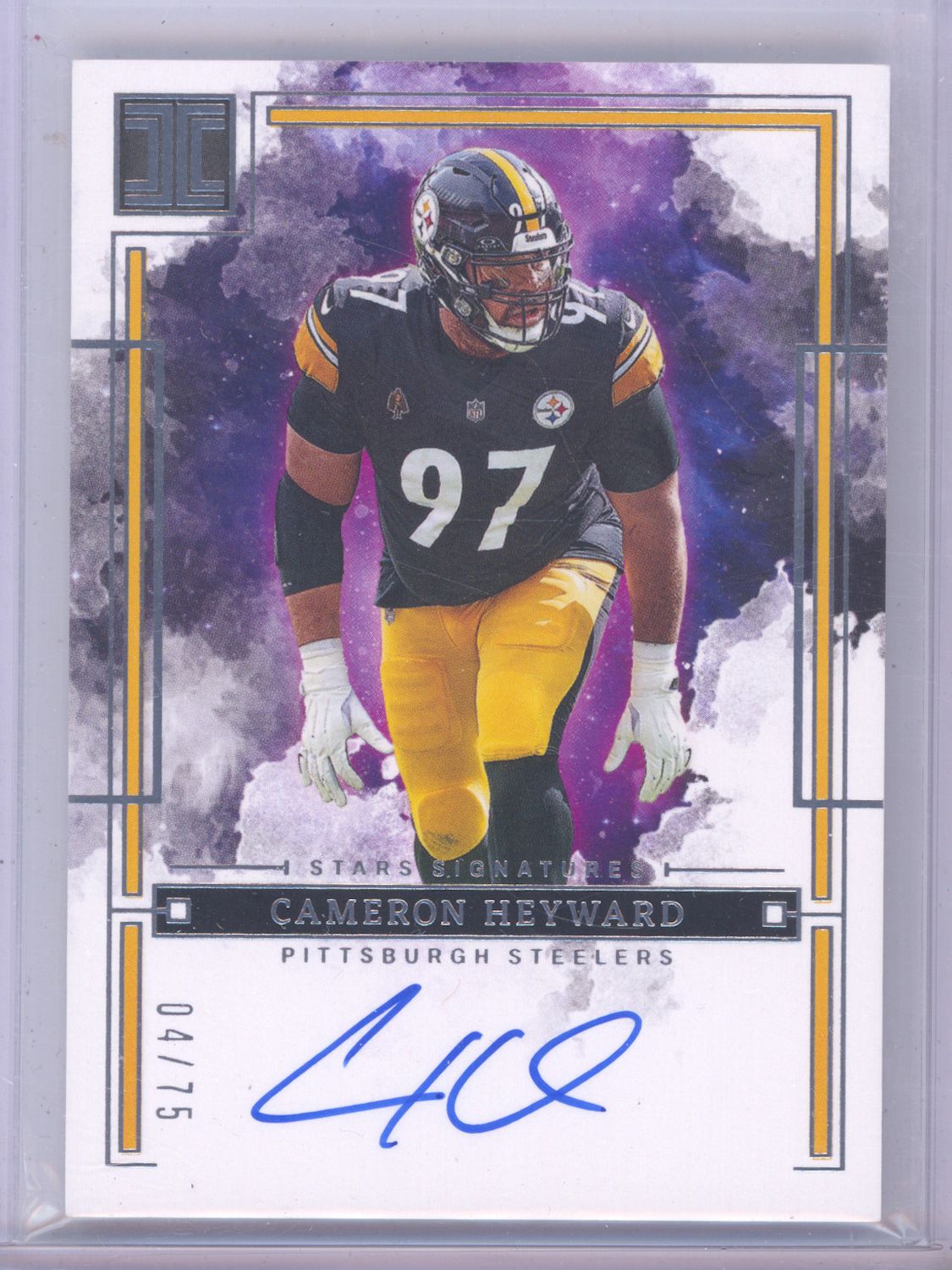 2025 Panini Impeccable #ISS-CHD Cameron Heyward Autograph #/75