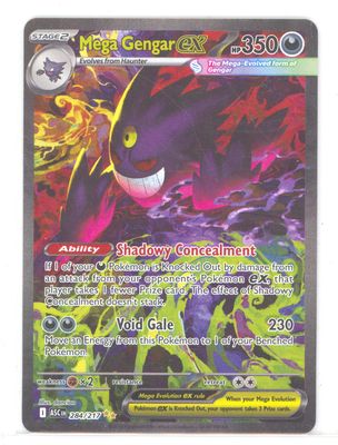 Mega Gengar ex - 284/217 - ME: Ascended Heroes (ASC) (8/6)