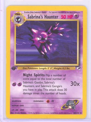 Sabrina's Haunter - Gym Heroes (G1)