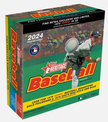2024 Topps Heritage Baseball Mega Box