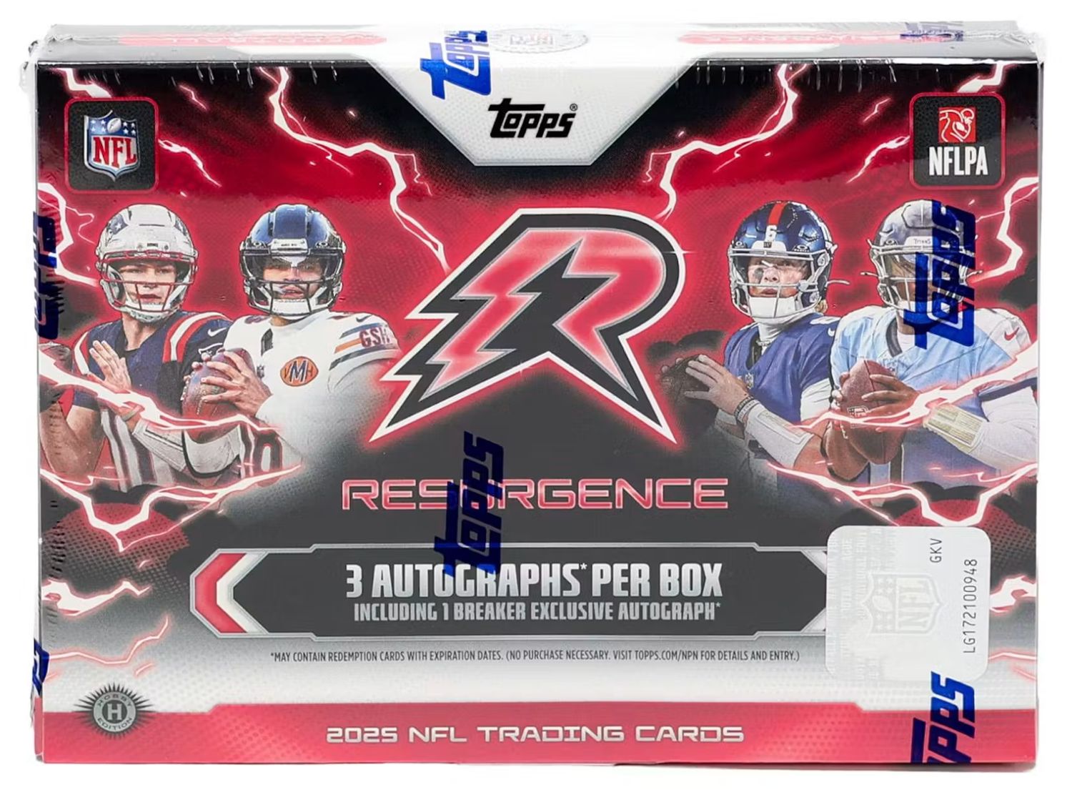 2025 Topps Resurgence Football Breakers Delight Box