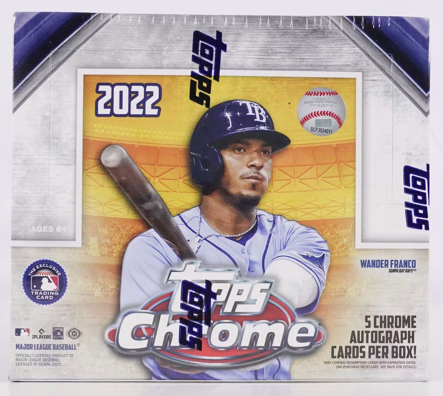 2022 Topps Chrome Baseball Jumbo Hobby Box
