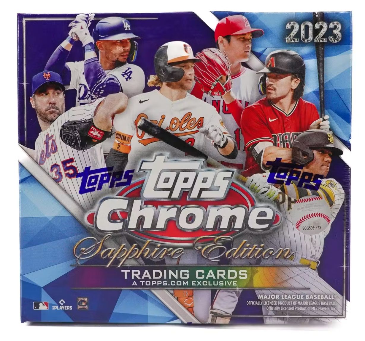 2023 Topps Chrome Sapphire Hobby Box