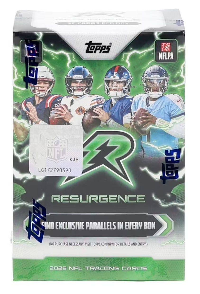 2025 Topps Resurgence Football Blaster Box