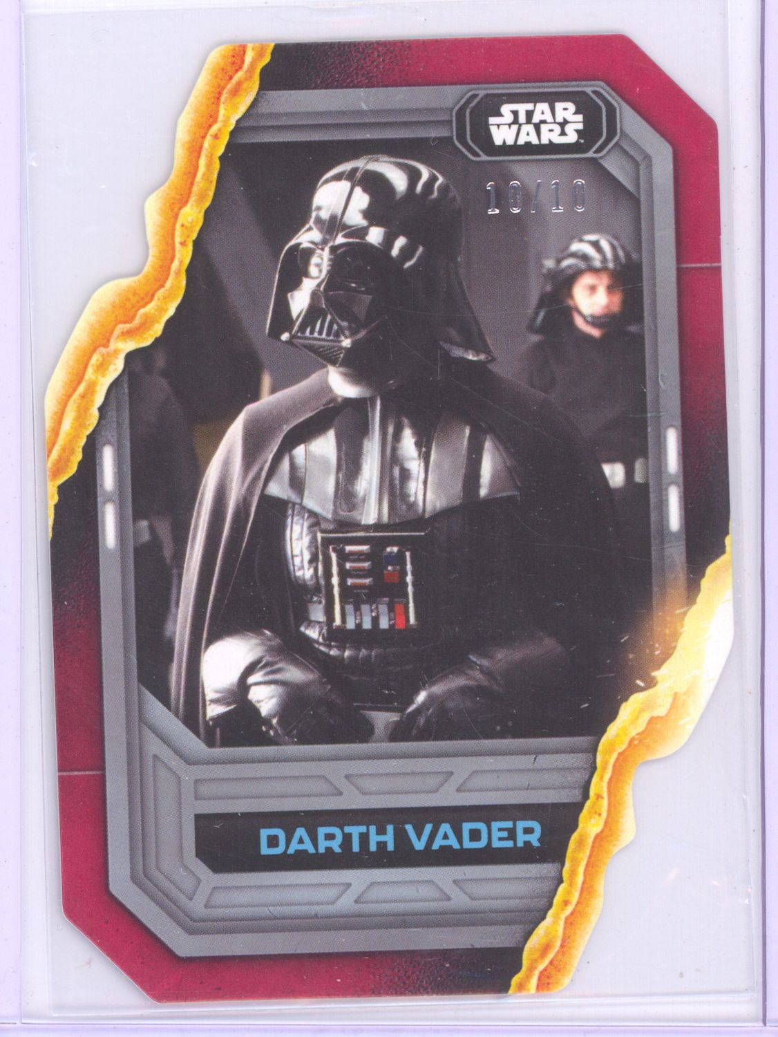 2023 Topps Star Wars Darth Vader Die Cut Red #/10