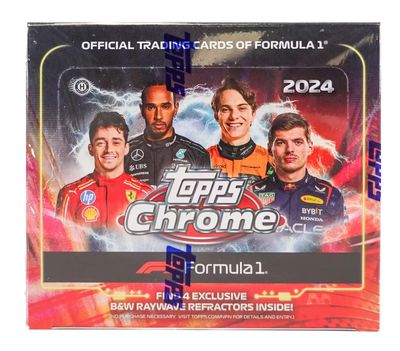 2024 Topps Chrome F1 Formula 1 Qualifying Lap Hobby Box