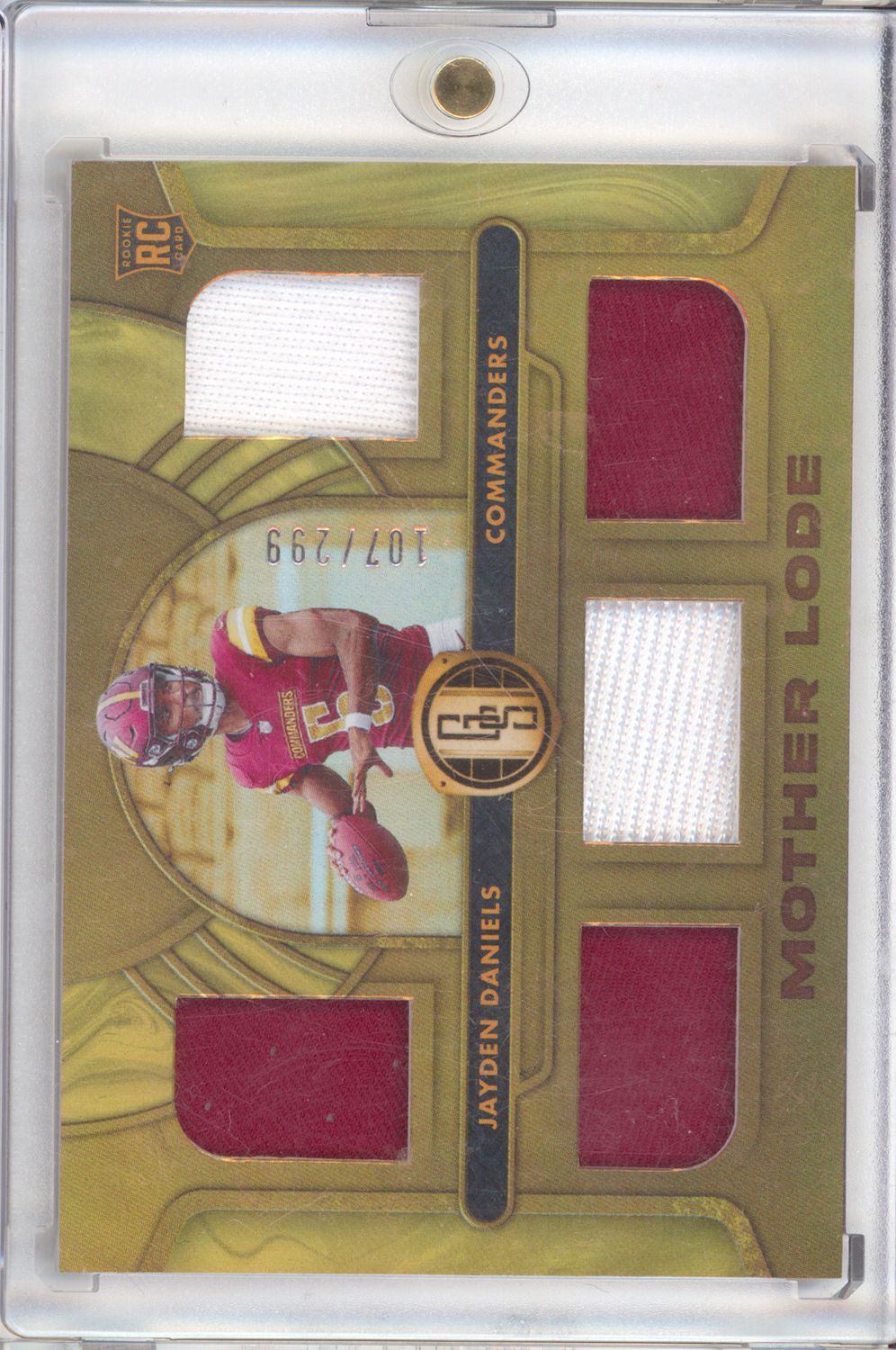 2024 Panini Gold Standard #ML-JDS Jayden Daniels Mother Lode #/299