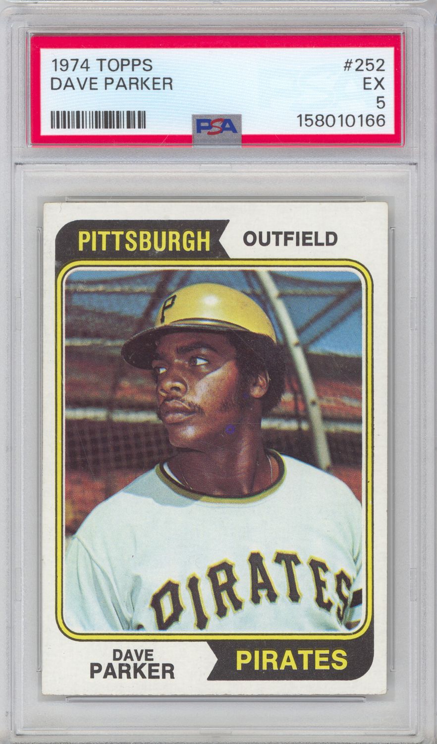 1974 Topps 252 Dave Parker PSA 5
