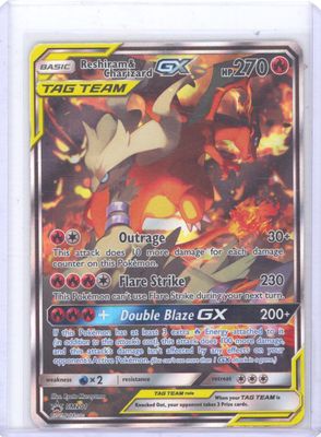Reshiram &amp; Charizard GX - SM201 - SM Promos (SMP) - HP 9/3