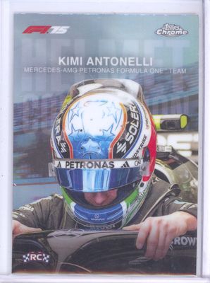 2025 Topps Chrome #HC-1 Kimi Antonelli Helmet Refractor