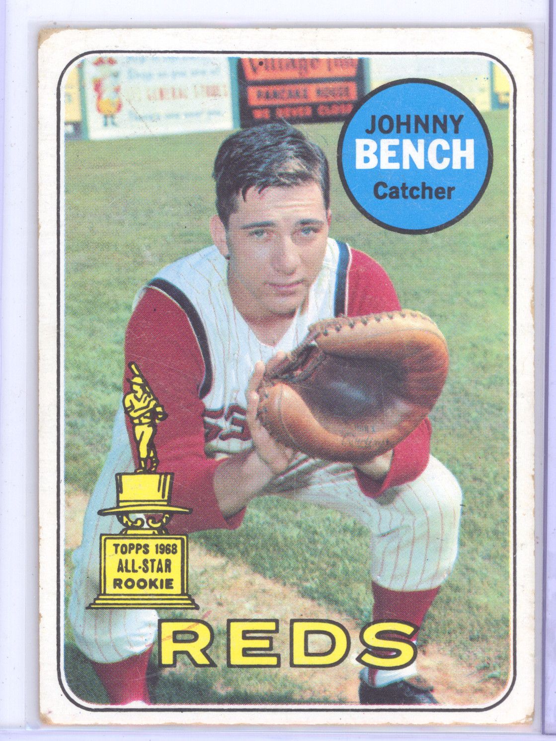 1969 Topps #95 Johnny Bench