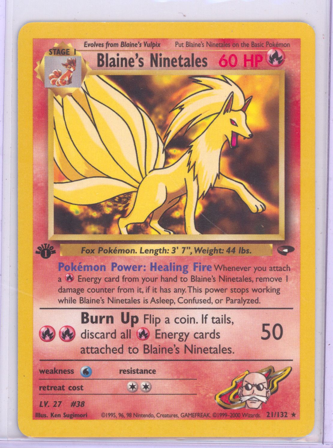 Blaine's Ninetales - Gym Challenge (G2) - LP