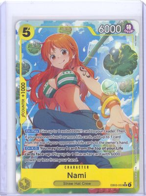 Nami (053) (Alternate Art) - Extra Booster: One Piece Heroines Edition (EB-03-04) - NM (9/5)