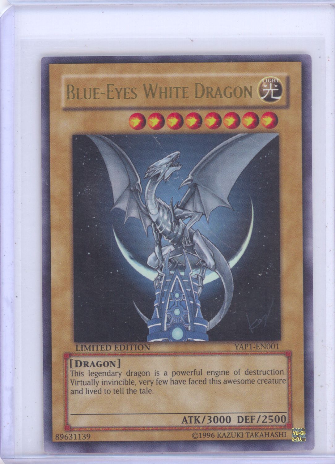 Blue Eyes White Dragon Limited Edition