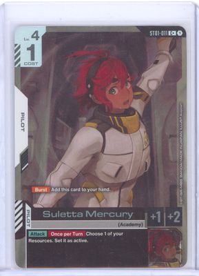 Suletta Mercury (C+) - Starter Deck 01: Heroic Beginnings (ST01)