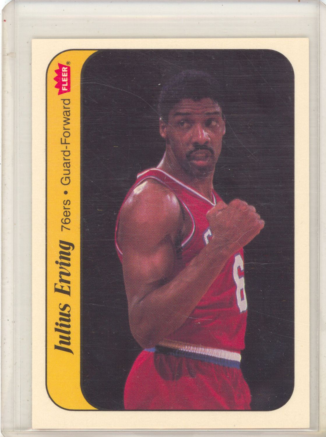 1986 Fleer #5 Julius Erving