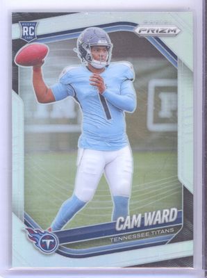 2025 Panini Prizm #352 Cam Ward Silver
