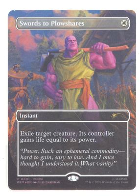 Swords to Plowshares (Borderless) (Magazine Insert) - Media Promos (MEDIA) - NM