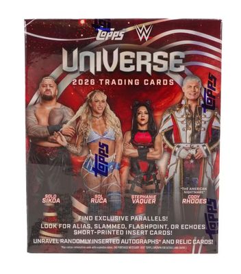 2026 Topps WWE Universe Wrestling Mega Box