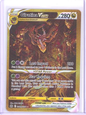 Giratina VSTAR (Secret) - SWSH: Crown Zenith: Galarian Gallery (CRZ:GG) - LP