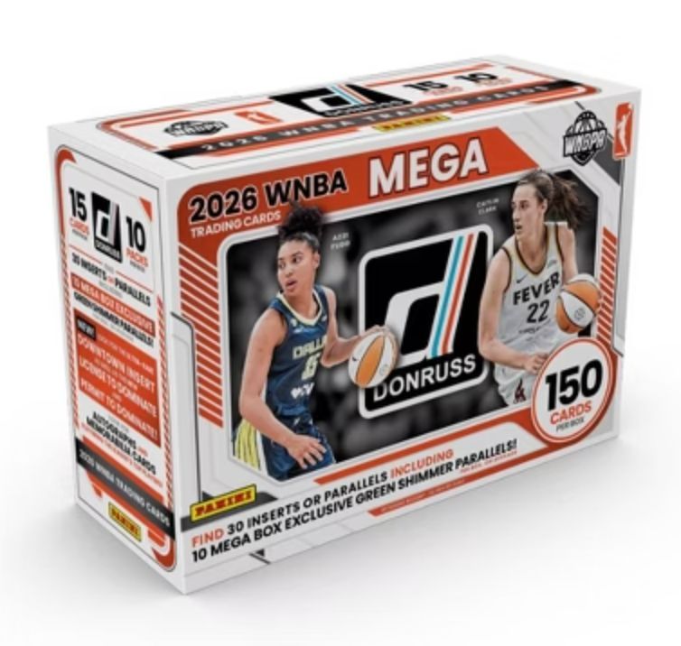 2026 Panini Donruss WNBA Basketball Mega Box