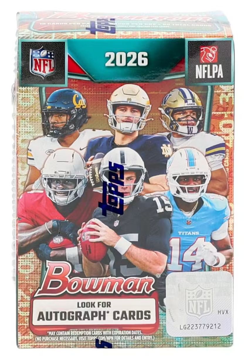 2026 Bowman Football Blaster Box