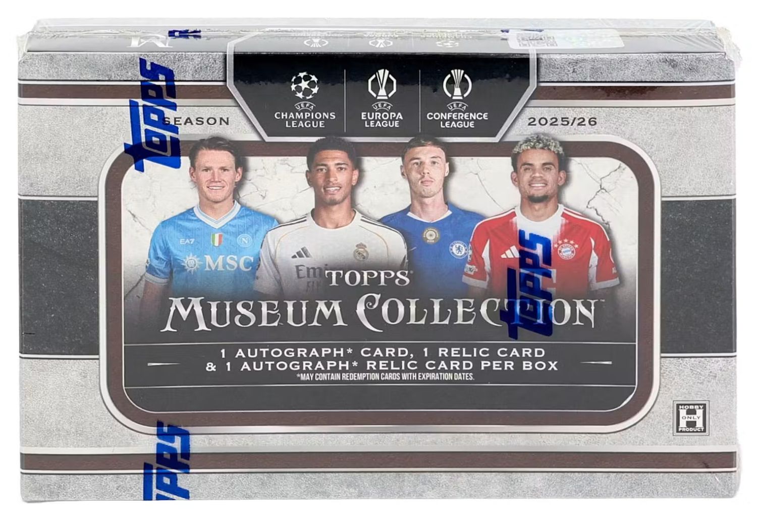 2025/26 Topps UEFA Club Competitions Museum Collection Soccer Hobby Box