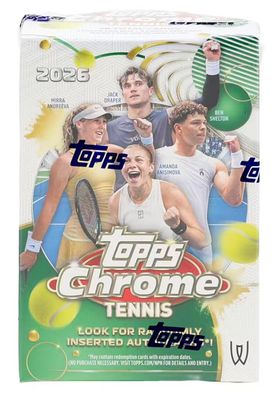 2026 Topps Chrome Tennis Blaster Box