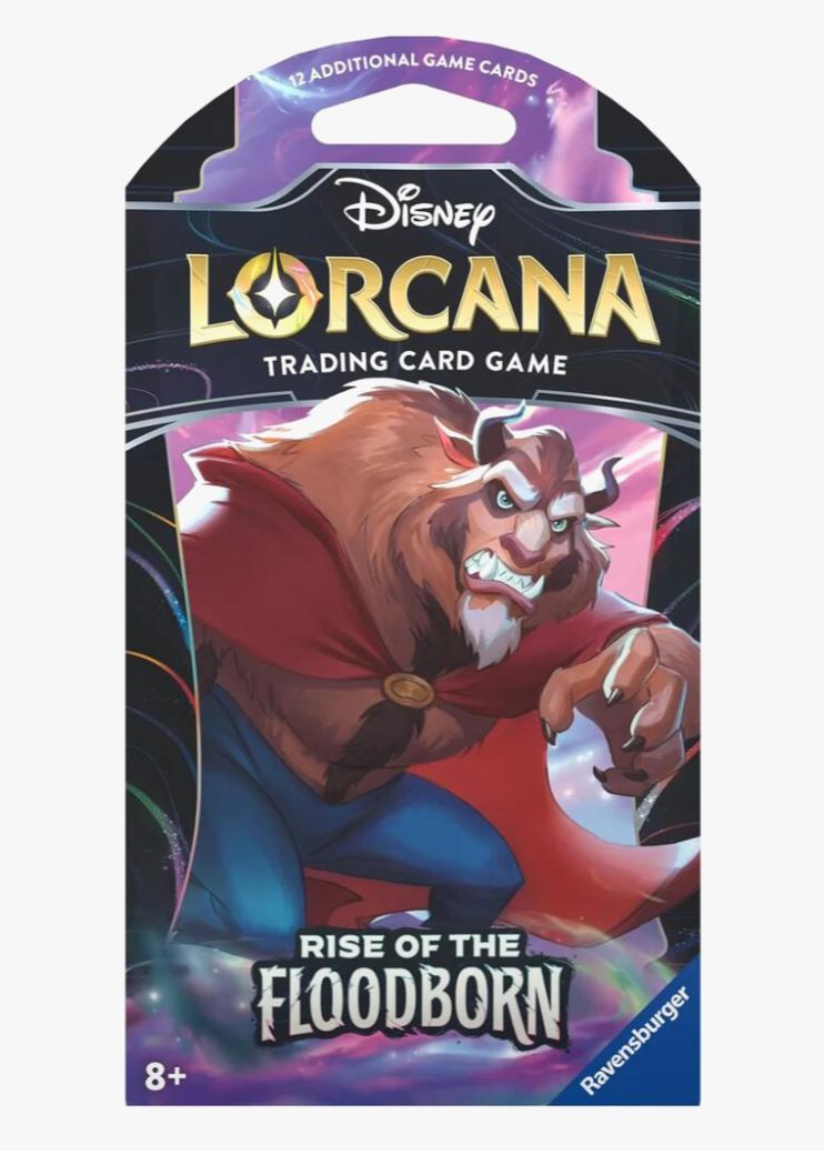Disney Lorcana: Rise of the Floodborn Sleeved Booster Pack - Rise of the Floodborn (2)