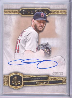 2021 Topps Five Star #FSA-CSU Chris Sale Autograph