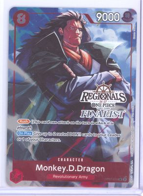 Monkey.D.Dragon (Regionals Finalist Card Set 26-27 Vol.2) - One Piece Promotion Cards (OP-PR)