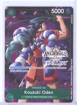 Kouzuki Oden (Regionals Finalist Card Set 26-27 Vol.2) - One Piece Promotion Cards (OP-PR) - NM
