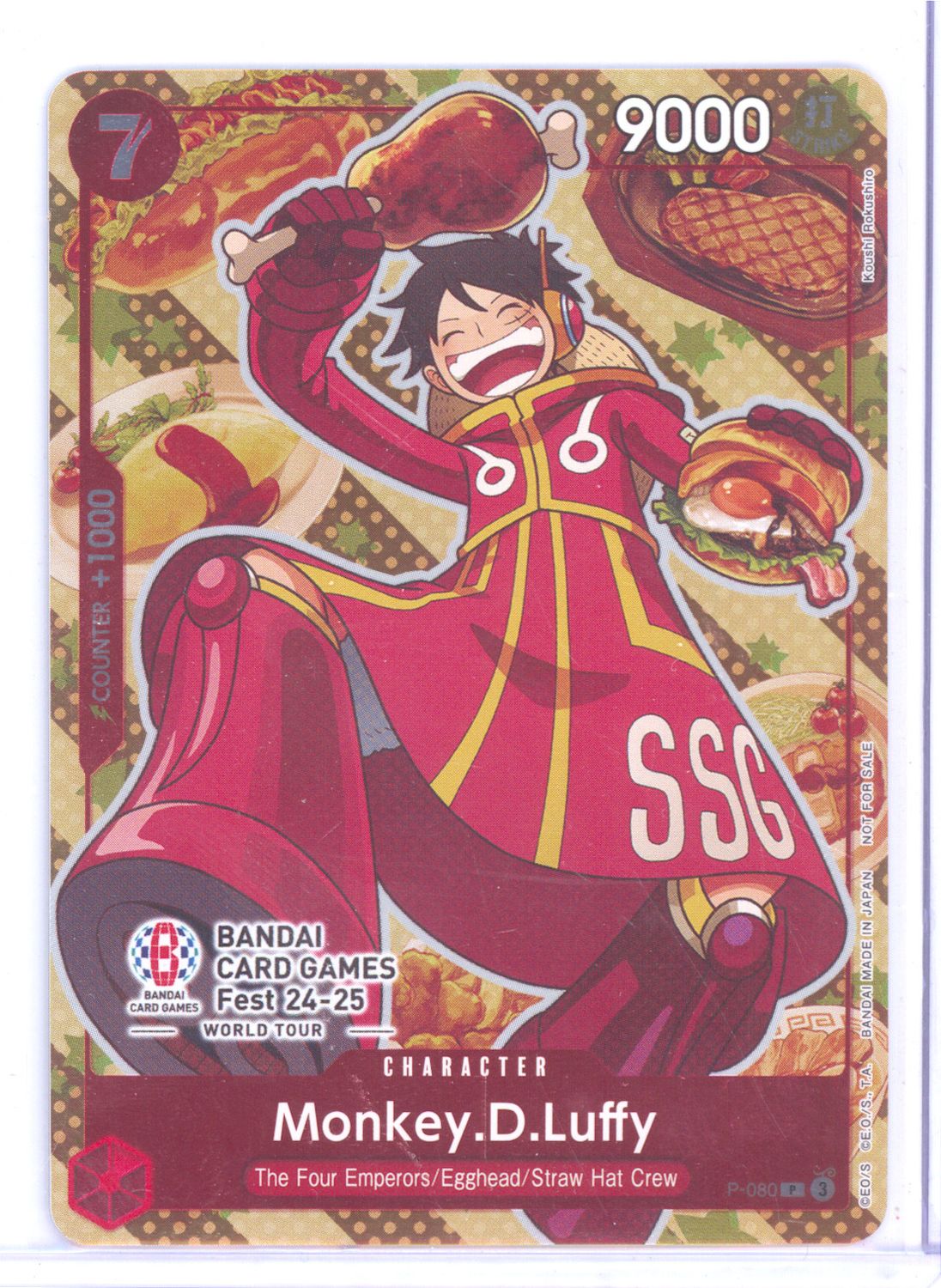 Monkey.D.Luffy (Bandai Card Games Fest 24-25) - One Piece Promotion Cards (OP-PR) - NM