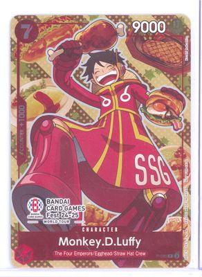 Monkey.D.Luffy (Bandai Card Games Fest 24-25) - One Piece Promotion Cards (OP-PR) - NM