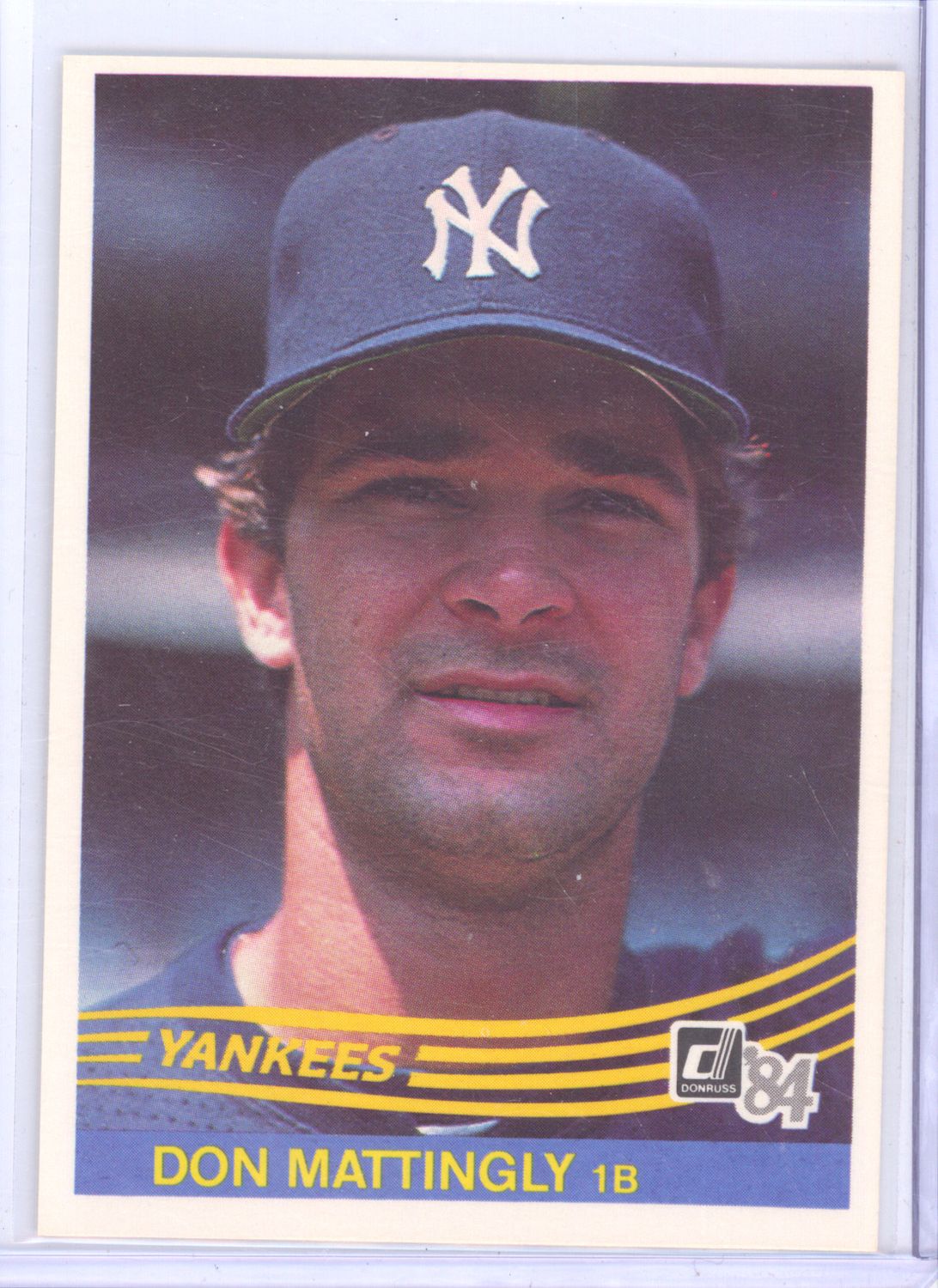 1984 Donruss #248 Don Mattingly (10/26/26)