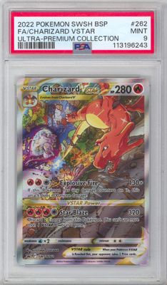 Charizard VSTAR - SWSH262 - SWSH: Sword &amp; Shield Promo Cards (SWSD) PSA 9 (10/29)
