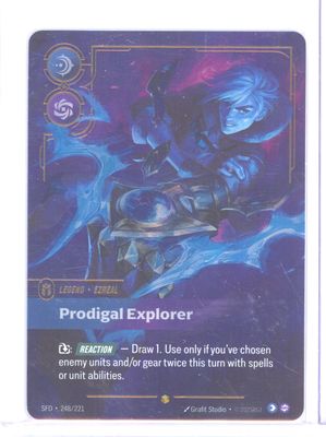 Ezreal, Prodigal Explorer (Overnumbered) - Spiritforged (SFD)