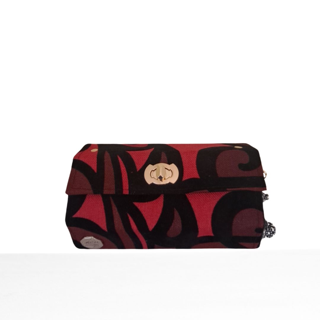SHIBUMI – Red with Black Print