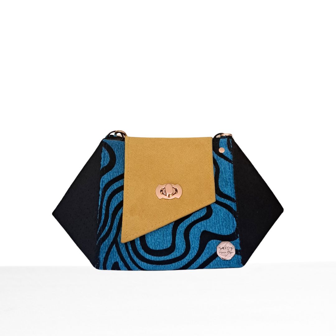 NYOKO – Turquoise and Black