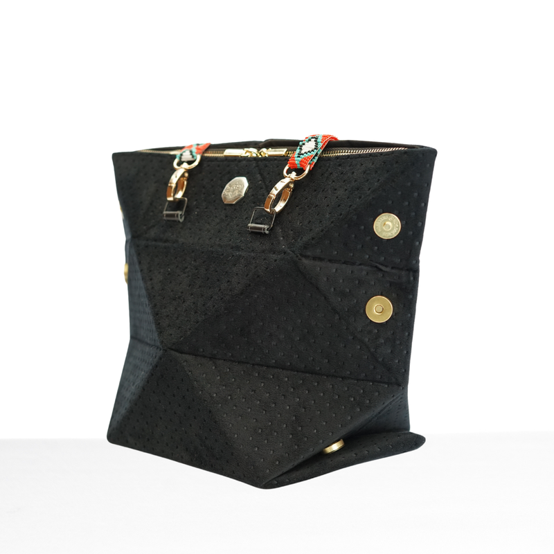 HARU - Textil Negro sólido