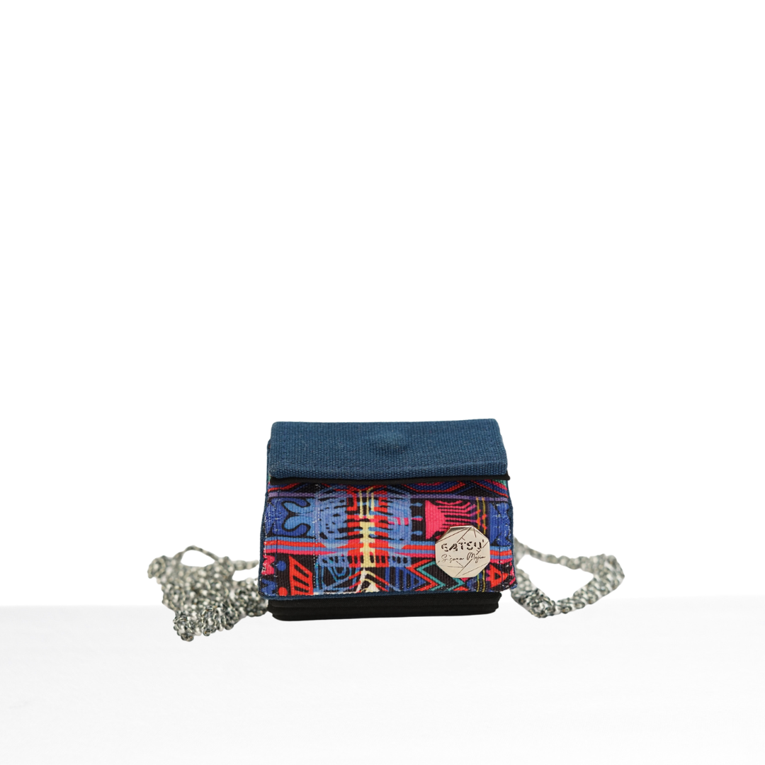 SISU – Traditional Skirt Fabric with Blue Accents