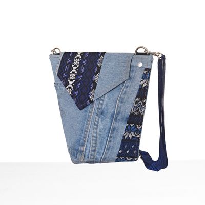 NAGAREBOSHI – Denim with Embroidered Huipil