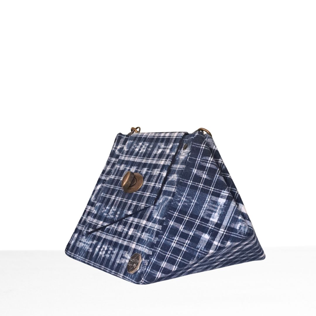 NYOKO – Indigo Traditional Skirt Fabric