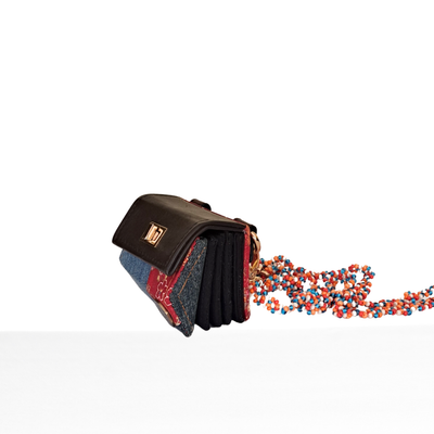 SISU – Denim with Red Japanese Fabric