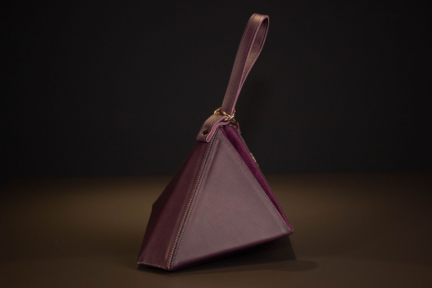 QUASAR - Purple Leather