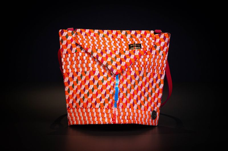 NAGAREBOSHI - ORANGE HUIPIL (unique piece)
