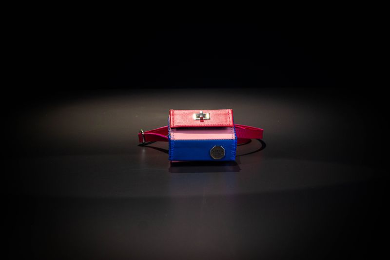 SISU - CUERO ROSADO, FUCSIA Y CELESTE