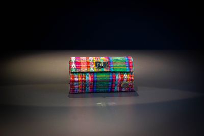 HANAMI - TEXTIL ETNICO Y CUERO VERDE Y MOSTAZA