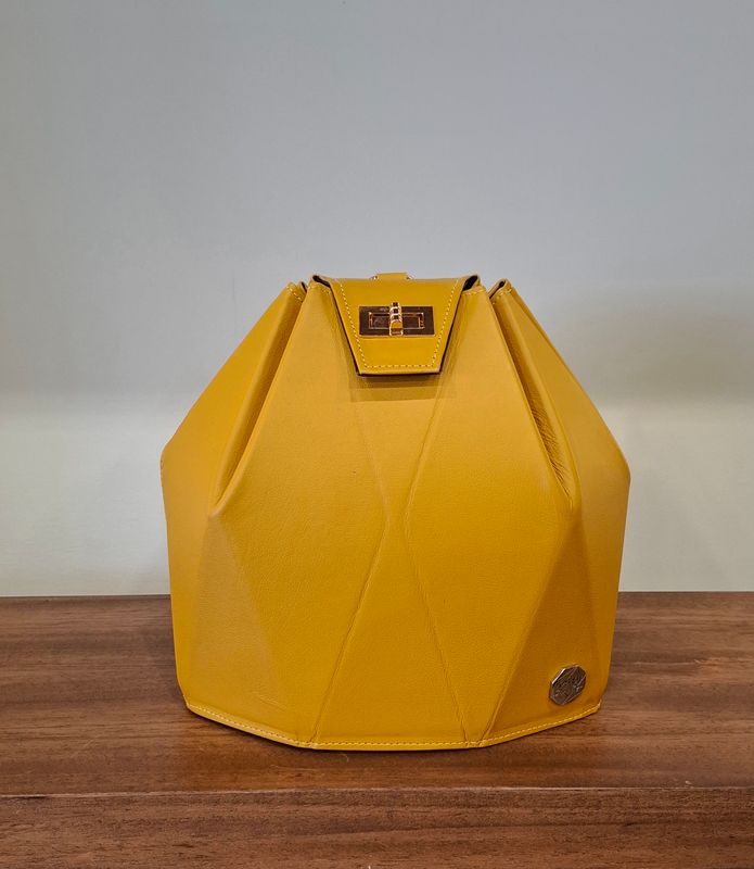KOKORO BACKPACK MUSTARD LEATHER